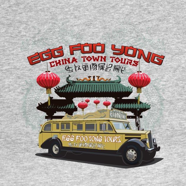 Egg Foo Yong China Town Tours by MindsparkCreative